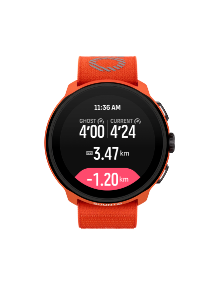 SUUNTO RUN CORAL ORANGE sportinis laikrodis